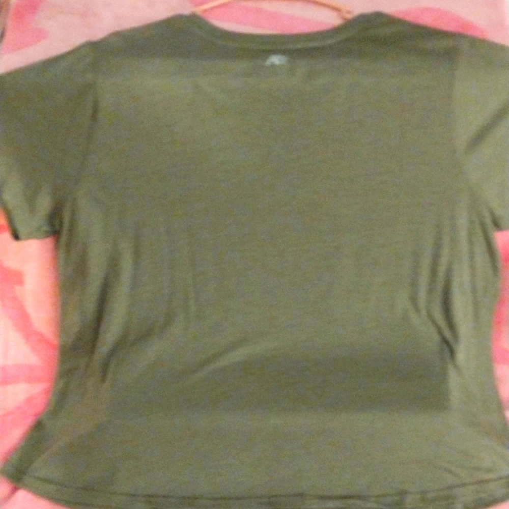 Aero Sport Women's Plus Size Olive Green T-Shirt - Size 3X - Picture 5 of 5
